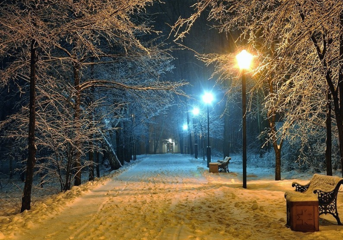 唯美冬季雪景高清精美壁纸,美丽迷人的雪景,令人沉醉