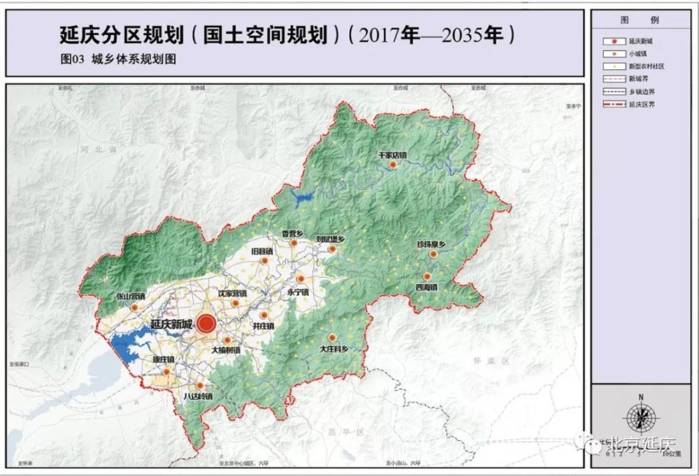 延庆分区规划!这些地方要有新动作!