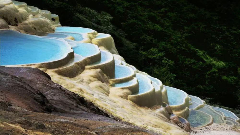 棉花堡,白水台,云南香格里拉,土耳其_旅游,云南,纳西族