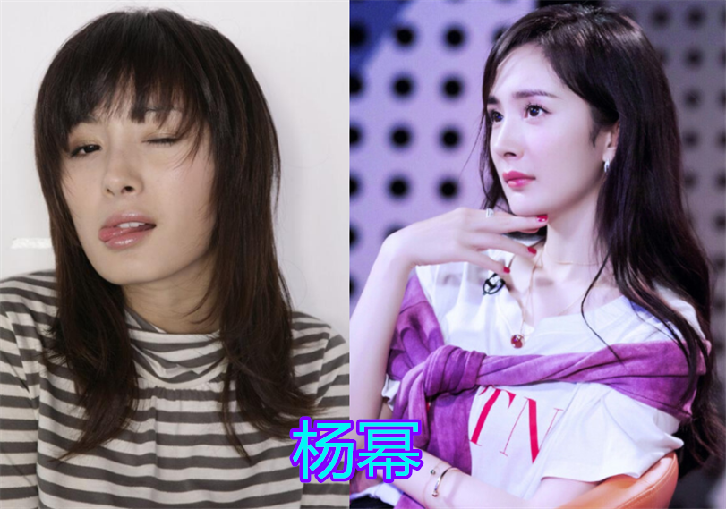 有种"动心"叫明星出道,杨幂变尖下巴,看到李易峰:我也