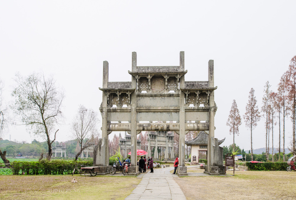 歙县,安徽,棠樾牌坊群,棠樾村