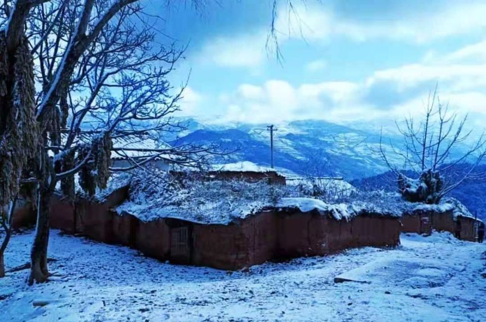 建昌乡村雪景(暖阳画室/图)