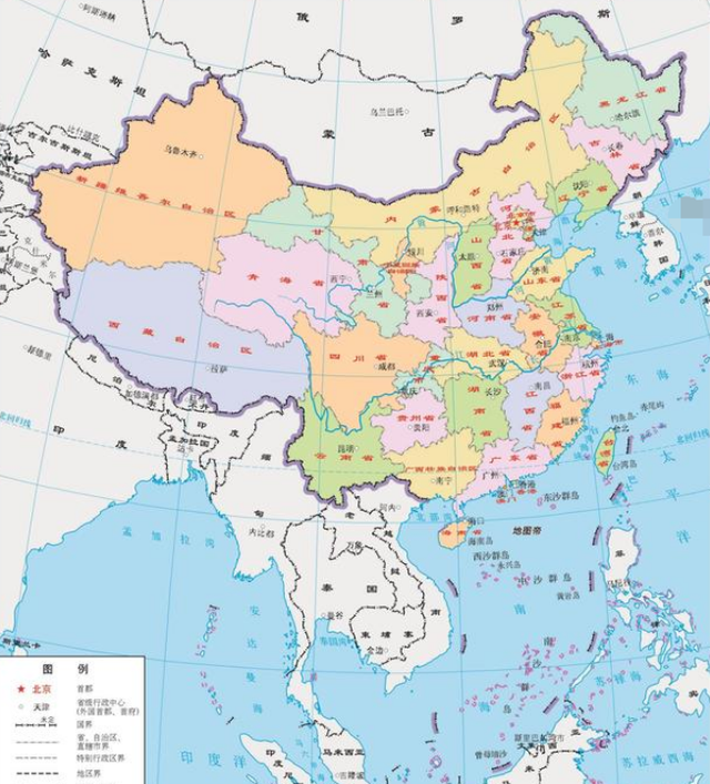 邻国数量对比:俄罗斯14个,巴西10个,日本太那啥,我国多少个?