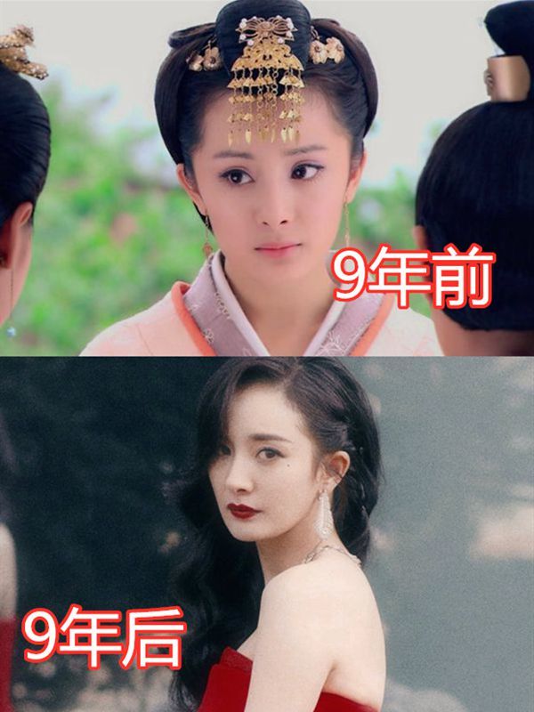 《美人心计》9年前vs后,杨幂成顶流,苏青翻红,他却查无此人