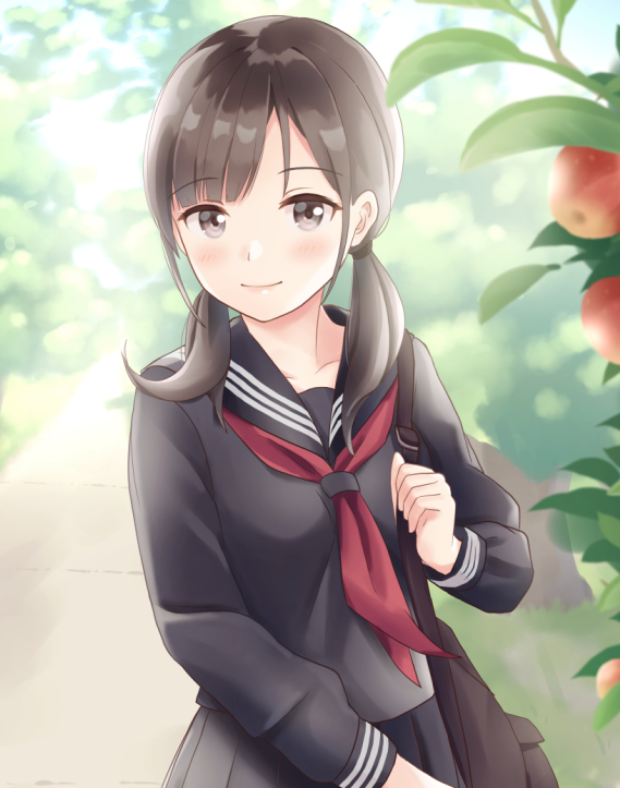 二次元动漫角色高清壁纸合集,清秀可爱的少女