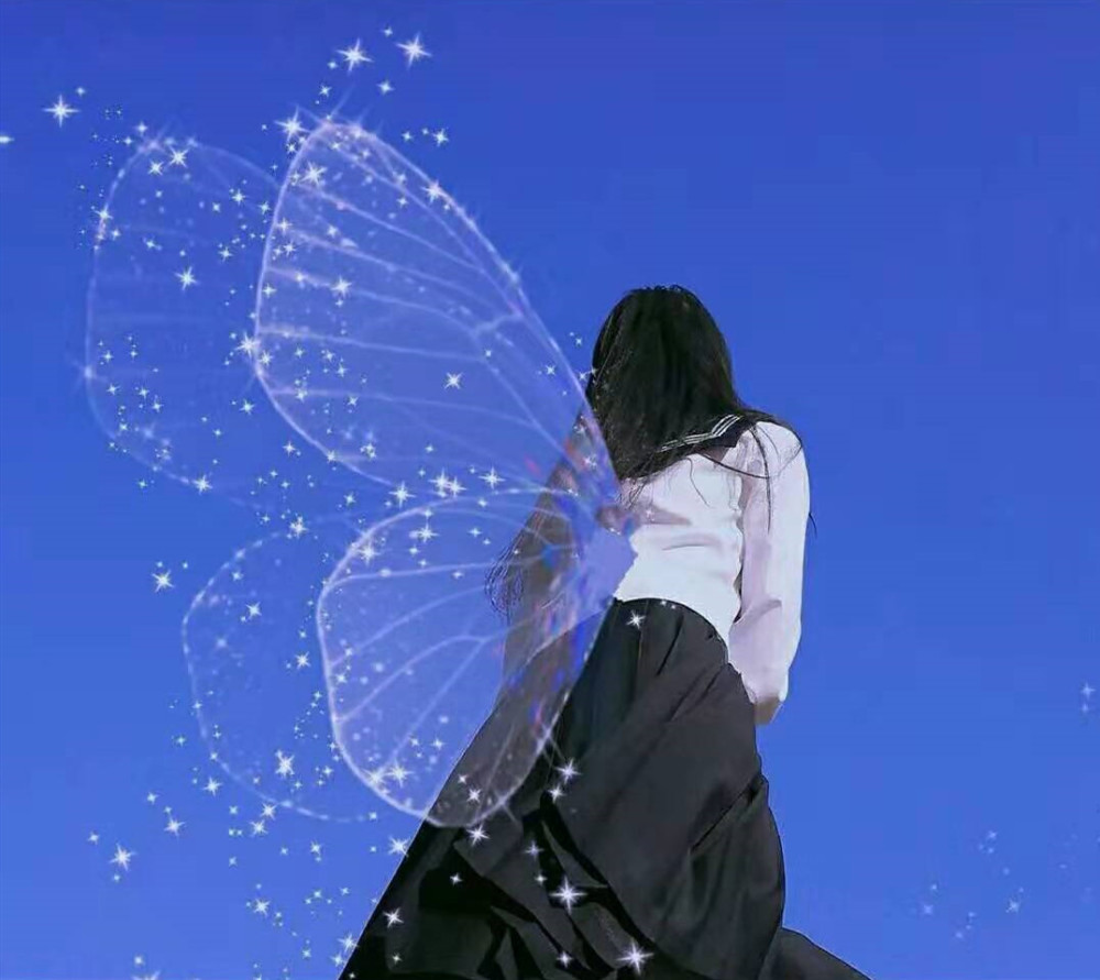 气质·仙女·女生头像:大概是我嬉笑太盛,无人欣赏我的认真