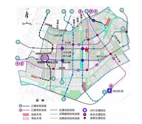沈阳片区在新市府板块正式揭牌后,《浑南高品质生活服务中心规划建设
