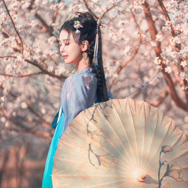 唯美古风女生头像:清新文艺的小姐姐