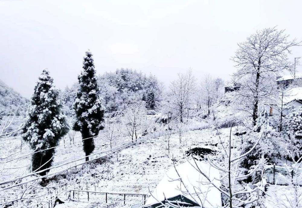 彭水,摩围山,雪景