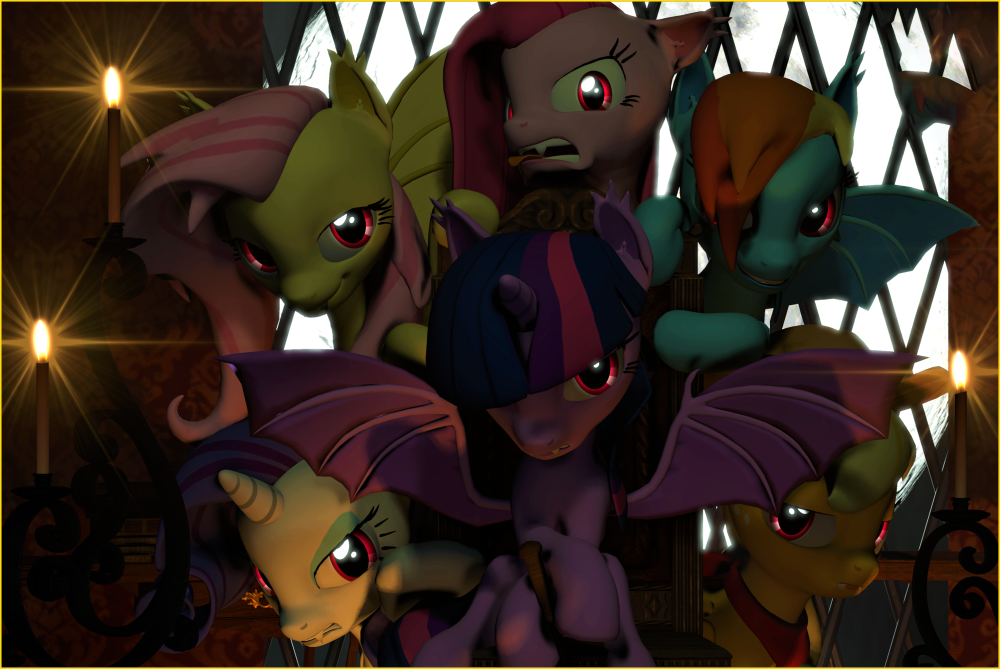 小马宝莉:小马驹长大成人的样子,小蝶和苹果嘉儿变为瑜伽健美师