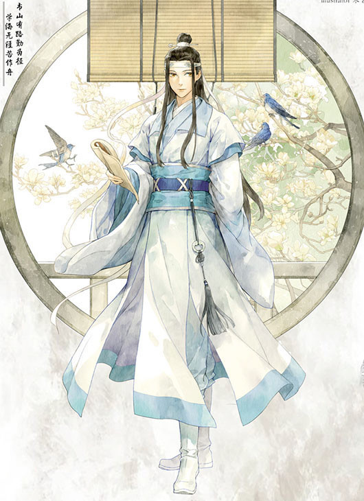 魔道祖师,蓝忘机,动漫,壁纸