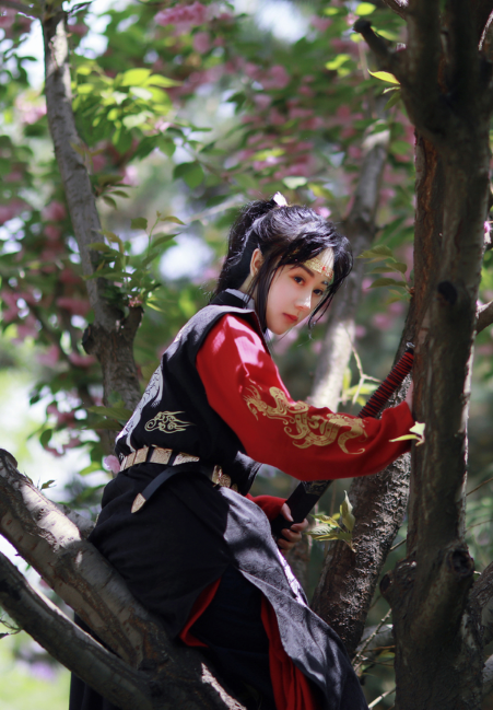 靓丽迷人的汉服小姐姐cosplay,秀美可人