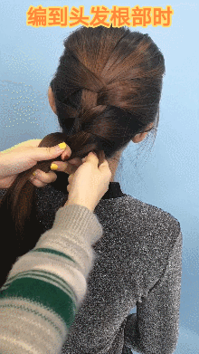 美翻天的杨幂鱼尾辫,究竟怎么编最好看?