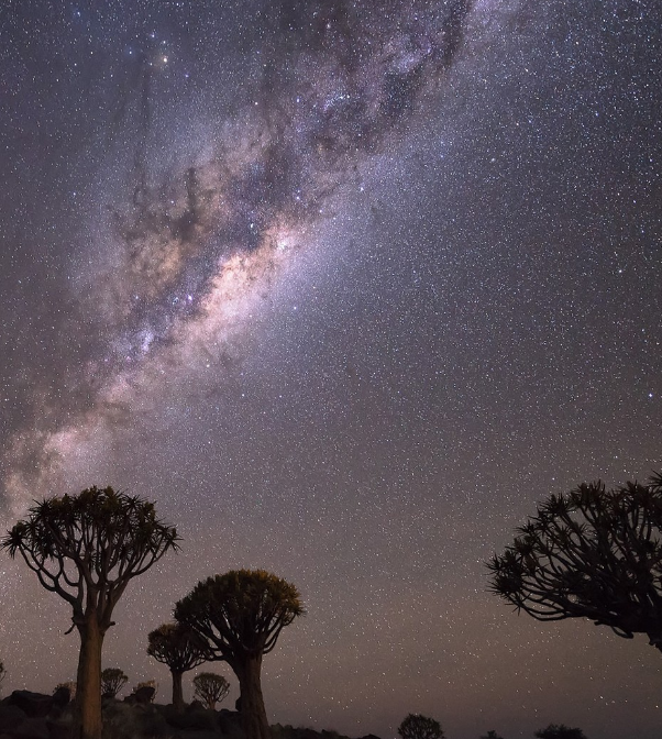 星空夜景图片壁纸,静谧祥和,意境唯美