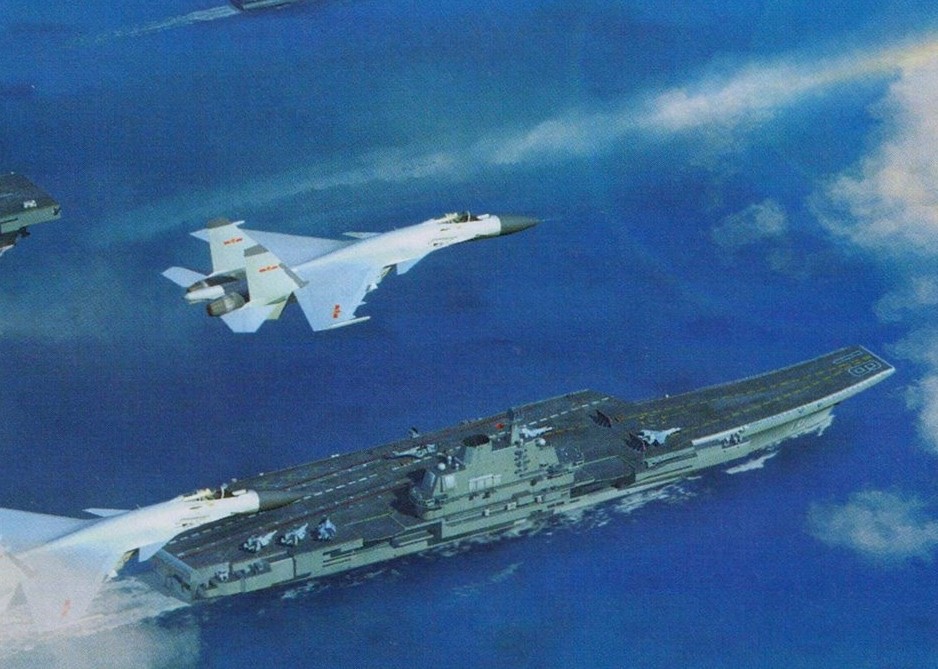 我国航母虽然目前的舰载战斗机为歼-15"飞鲨",相信在不久的将来,能