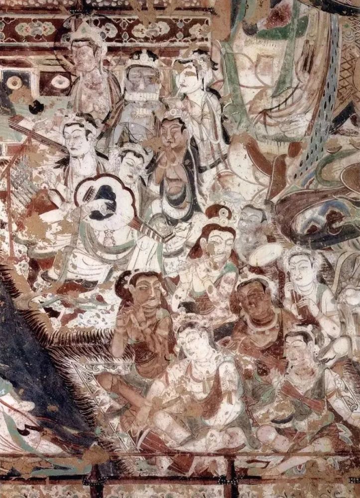 敦煌莫高窟第220窟:《唐代药师七佛图》