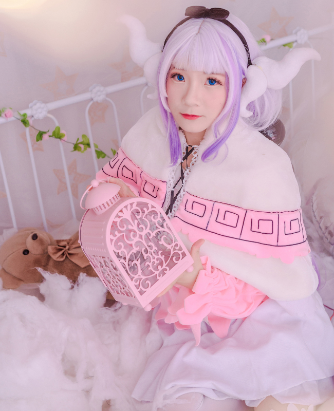小林家的龙女仆:康娜cosplay,小姐姐气质优雅出众