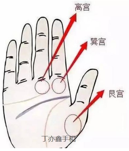 从手相八宫看一个人的事业姻缘
