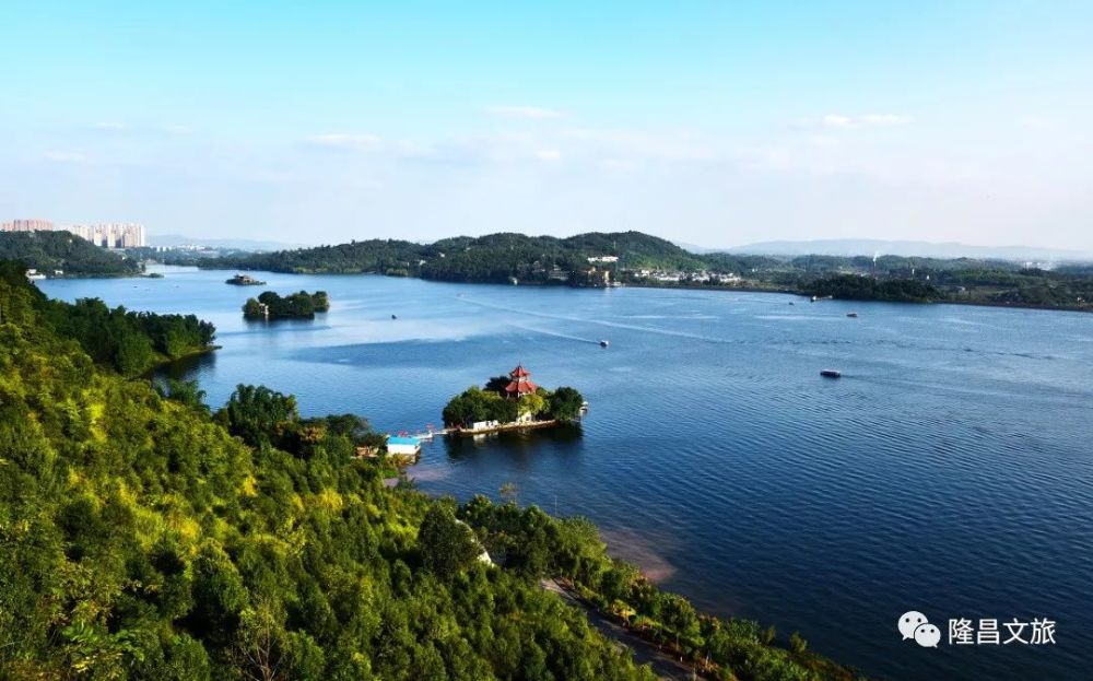 隆昌市,公园,古宇湖,旅游景区