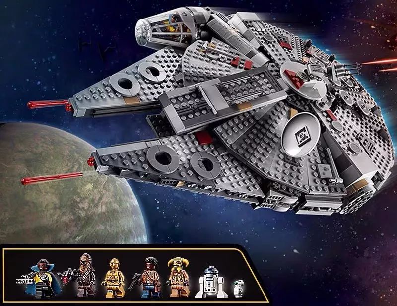 来自《星球大战:天行者崛起》 令人热血沸腾的千年隼号!