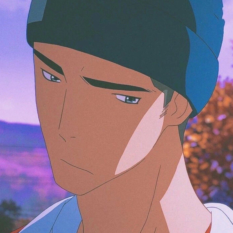 二次元卡通男生头像:希望每次看到我的你,内心都确定