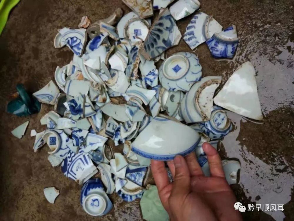 安顺这三个学生,用十年时间捡了上万块古瓷片,只为