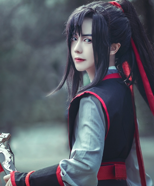 魏无羡cos,清爽帅气魅力撩人