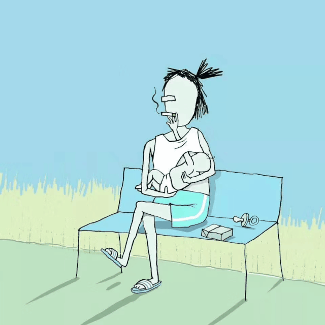 售货机没有两样……这是以色列插画家yuval robichek笔下的现代爱情