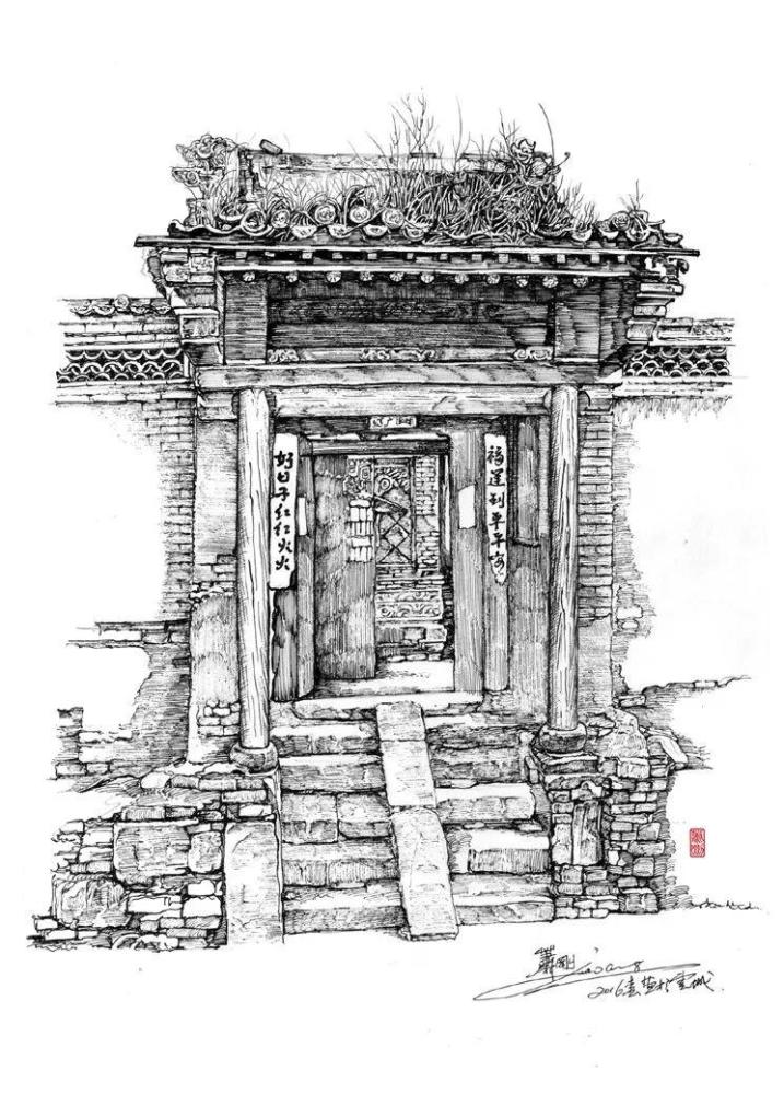 一支钢笔"抢救"出的古建文物