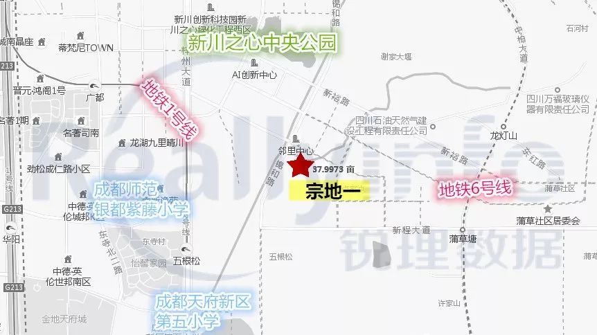 花样年,东原联合竞得郫都犀浦35.2亩纯住宅