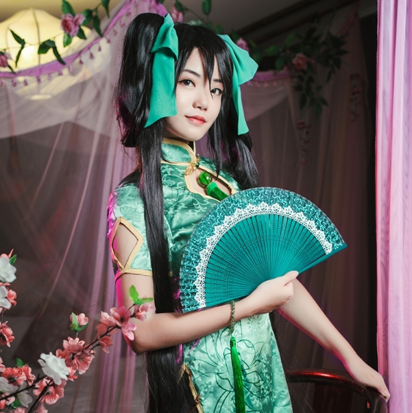 王者荣耀,孙尚香cosplay,甜美可人小姐姐,简单时尚温柔雅致