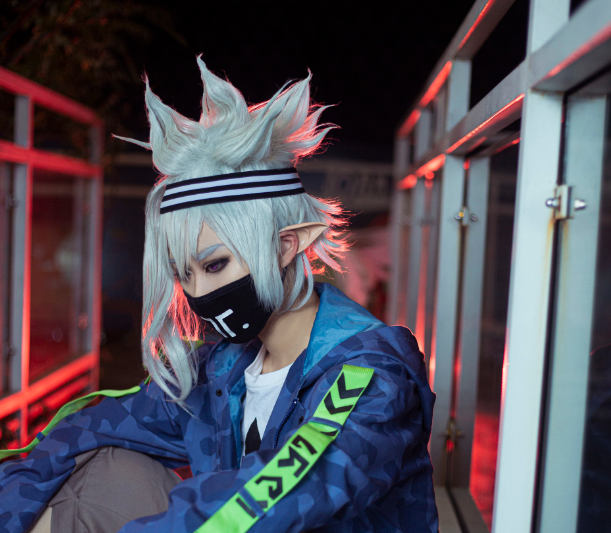 cosplay《凹凸世界》格瑞,乐观可爱的帅气小哥
