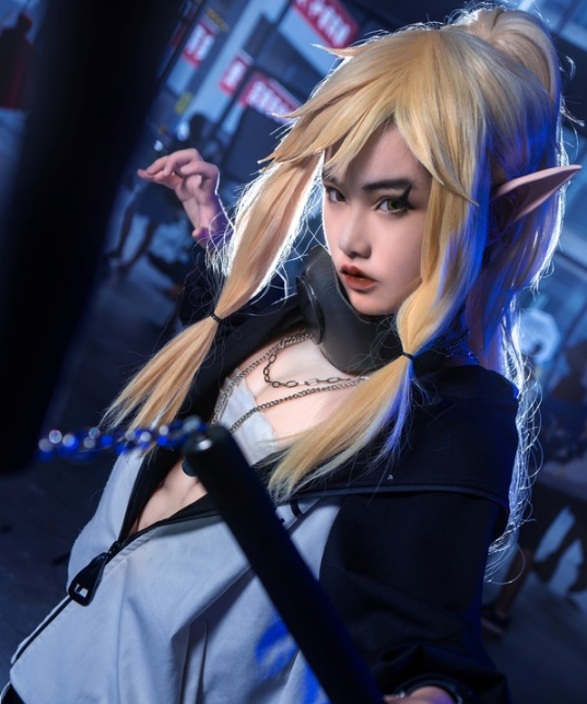 cosplay,动漫,凹凸世界,黑暗,黑化