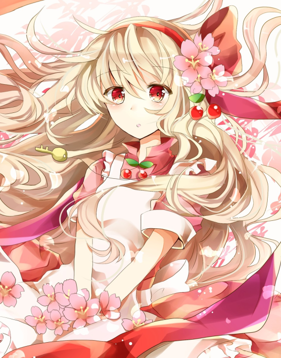 二次元动漫人物壁纸合集,可爱迷人的美少女