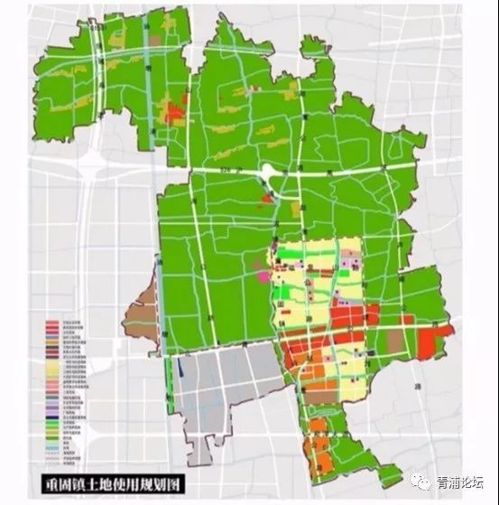 规划已到2035年,生活在青浦这个乡镇的村民太有福啦