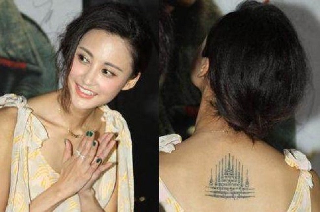同样是纹身:张歆艺为了祈福,刘恺威为了作品,而他是为了警醒自己