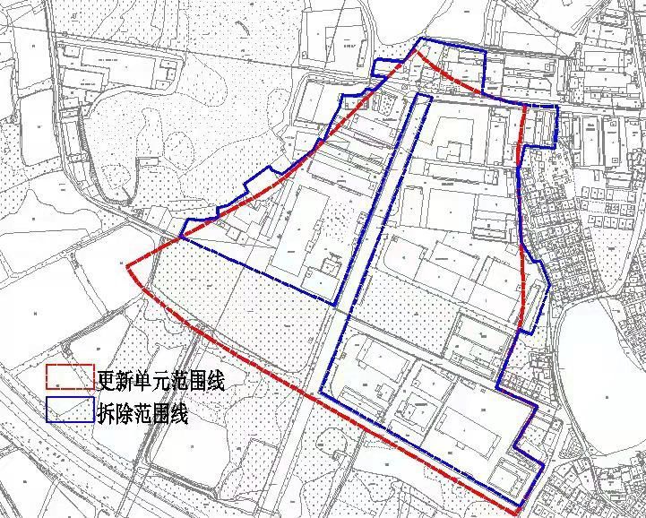 东莞市茶山镇横江坑口村旧工业区商住类更新单元位于坑口村旧工业区