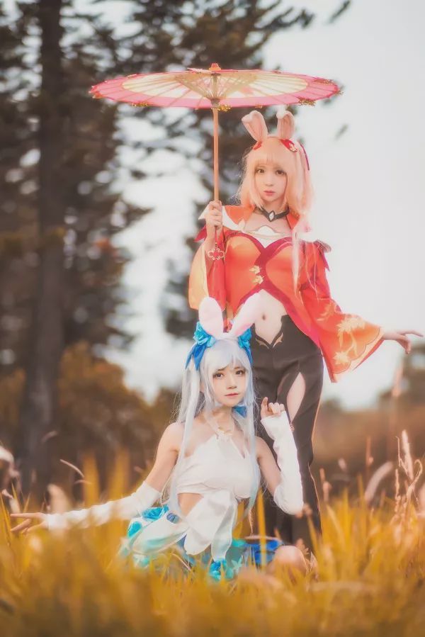 cosplay:《王者荣耀》双飞公孙离