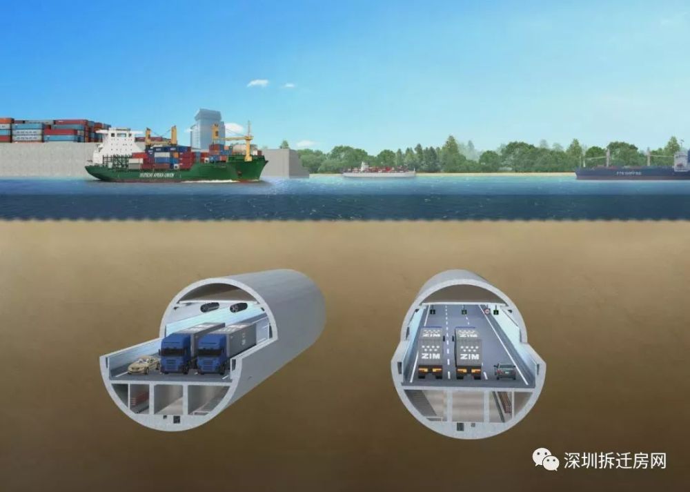水下40米,深圳首条超大直径海底隧道将上线
