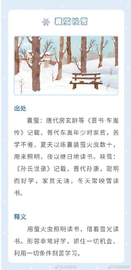 冬天,这些关于雪的成语你知道几个?