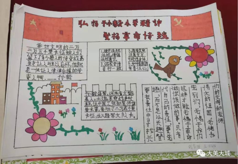 孙毅,小学,红色教育,红色基因,徐倩倩,夏树凯