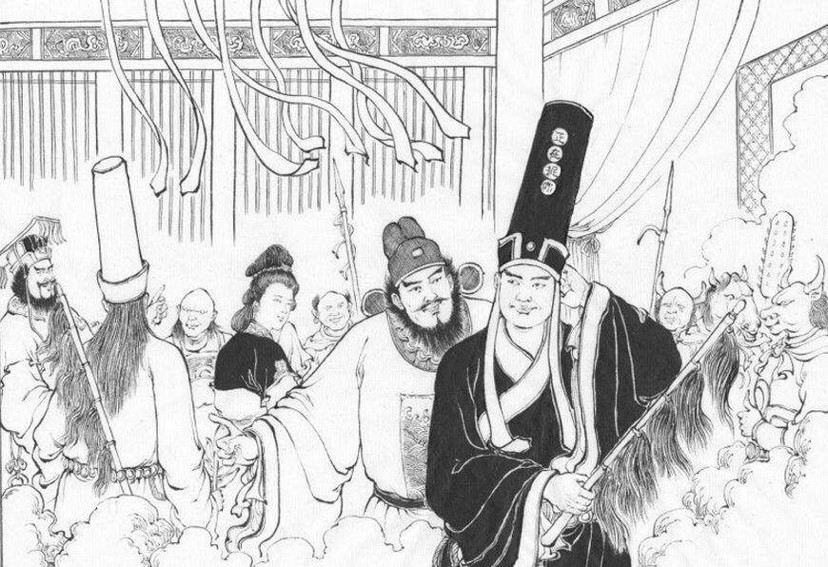 黑白无常,阎王,牛头,范无救,判官