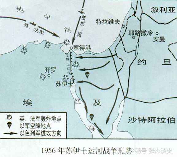 1956年英法侵略埃及准备霸占苏伊士运河时,美国为何反对?