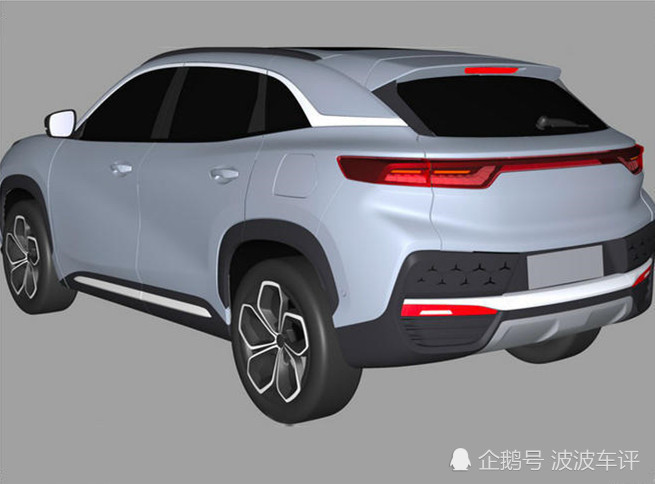 奇瑞全新纯电动suv专利图曝光,外观很有未来感