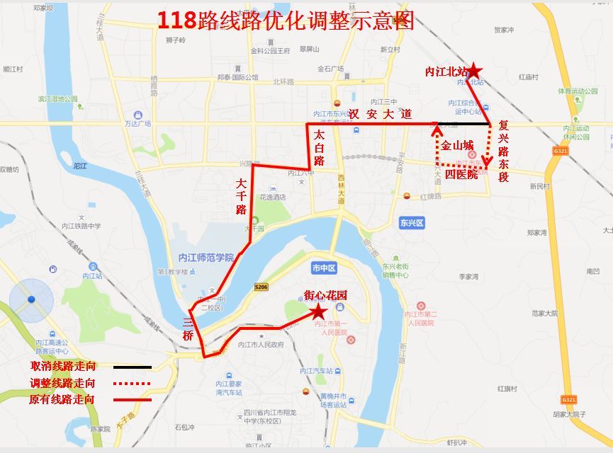 内江,东兴区,复兴路,内江北站,人民医院