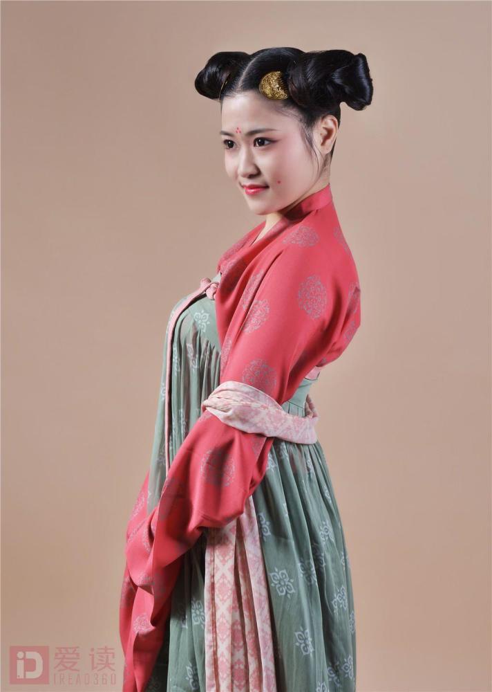 古装影视发型之唐贵族少女造型