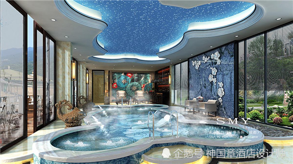 西安温泉酒店设计温泉设计怎么体现艺术感?水木源创设计