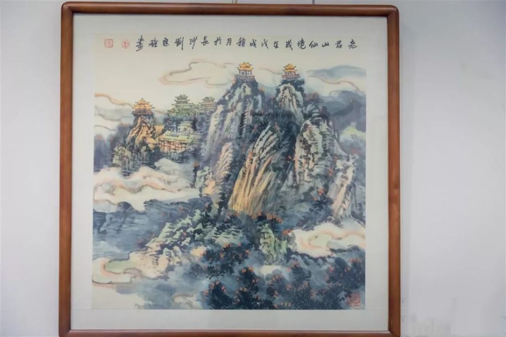 永州籍著名画家刘应雄中外风情画展在湖南国画馆开展