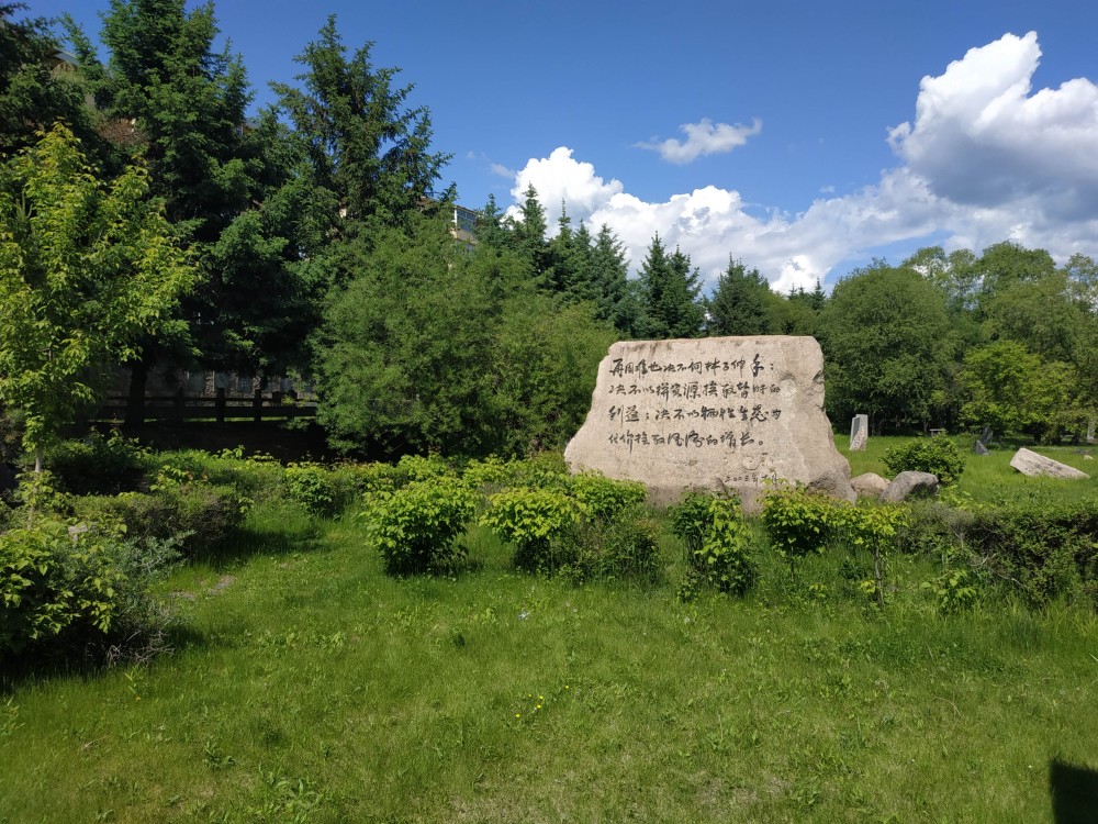 伊春此时已经冰天雪地 跟各位朋友分享 伊春石碑林的夏日景色 看点快报