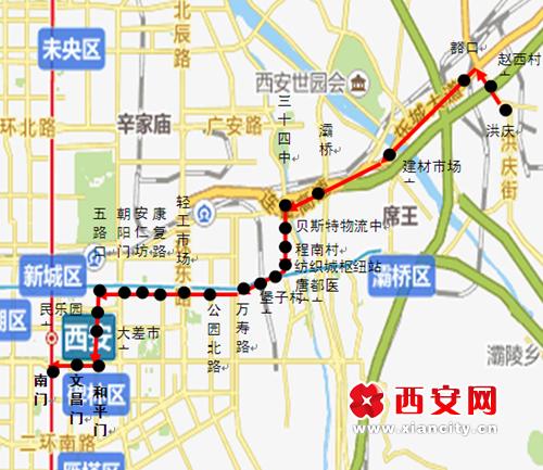 西安213路公交车路线图,西安102路公交车路线图 西安213路公交7日起调整